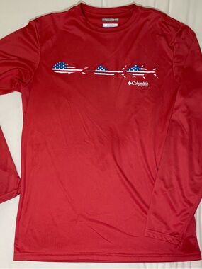 Columbia Dri-fit Fishing shirt